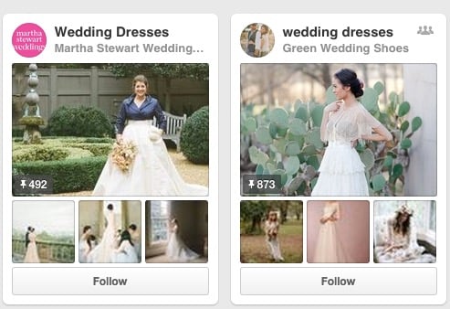 Pinterest Wedding Pin Boards