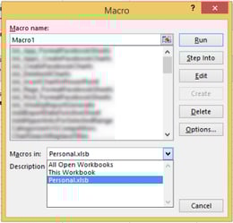 Excel Macro Dialog Excel Macro Dialog