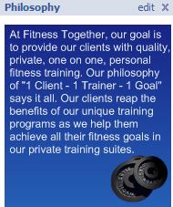 Fitness Together Philosophy