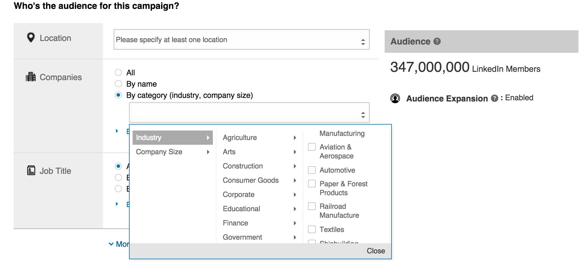Targeting Personas on LinkedIn Targeting Personas on LinkedIn